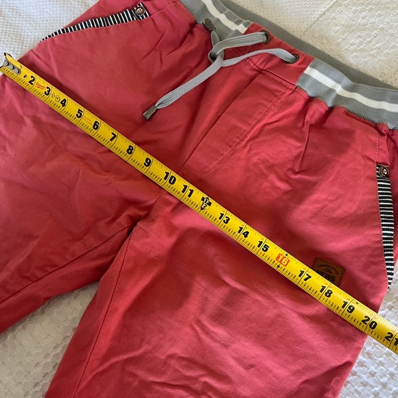 Tansozer Coral Pink Shorts Casual Classic Fit Drawstring Hybrid Shorts Medium - Picture 12 of 15